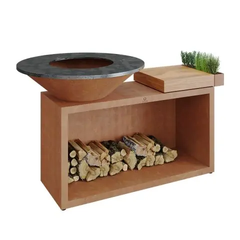 Begränsat antal OFYR Island Corten 100 TW Grillbord
